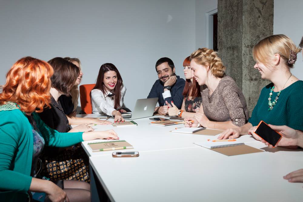 корпоративная съемка в офисе