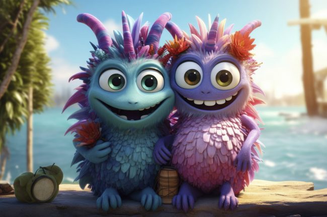 fantasy-style-animals-being-love